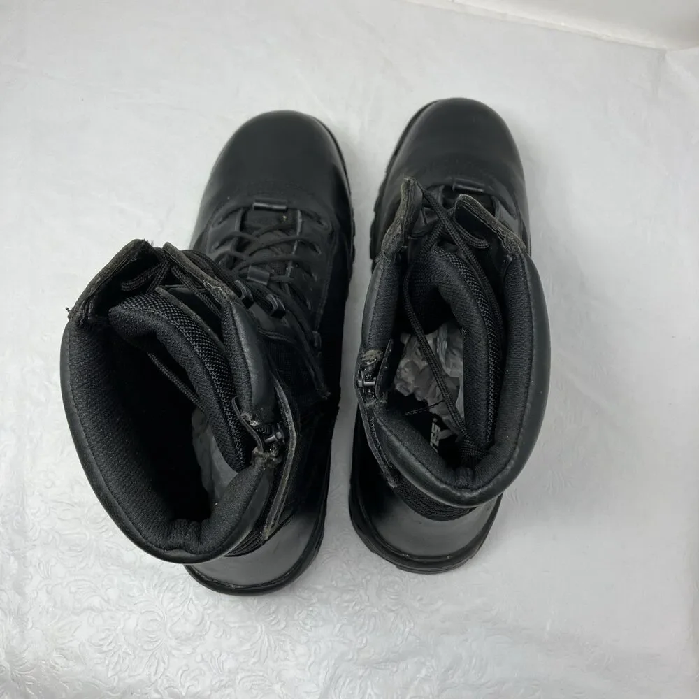 Bates Mens Tactical Sport Side Zip Composite Toe Black Boots E02261 Sz 15 Combat